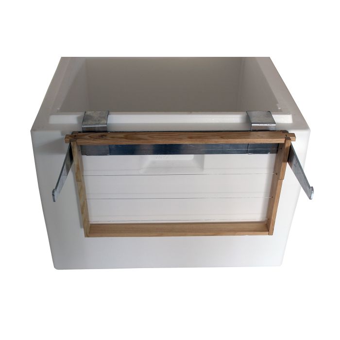 Segeberger Wabenhalter aus Aluminium für die Segeberger Zarge aus Styropor