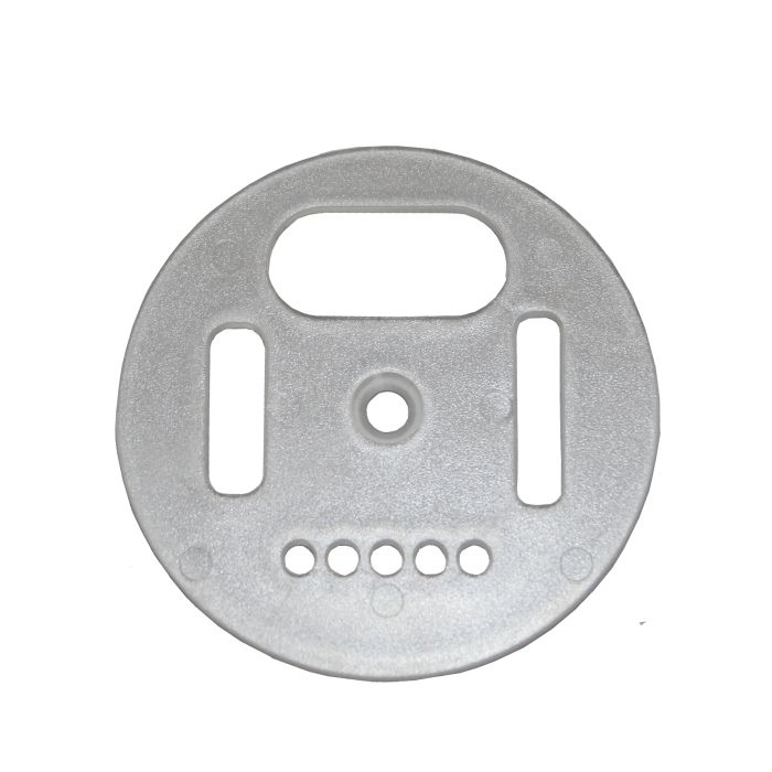 Fluglochrosette mit Drohnensperre aus Kunststoff für Kieler Begattungskasten