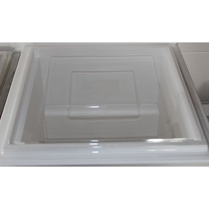 Abdeckhaube aus Kunststoff für die Segeberger Zarge aus Styropor