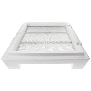 Segeberger Ablegerboden mit 3 kleinen Fluglöchern aus Styropor