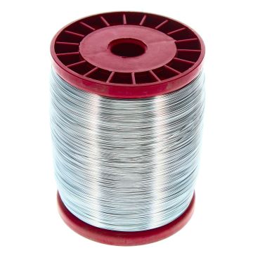 Wabendraht Edelstahl 2,5 kg Rolle - ∅ 0,5 mm