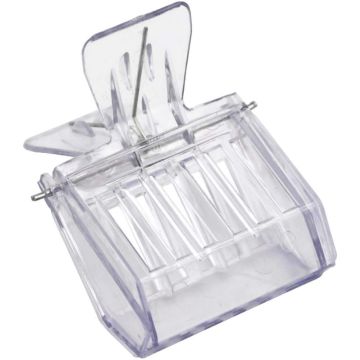 Abfangkäfige CLIP aus Hartplastik mit Edelstahlfeder