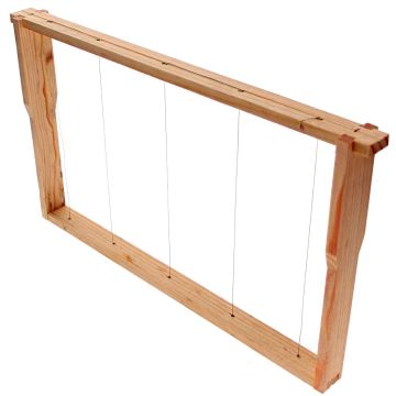 DNM Rahmen mit Hoffmann Seiten, SENKRECHT verdrahtet, Höhe 223 mm