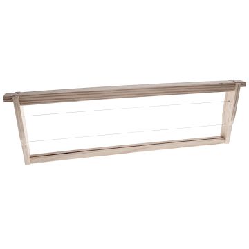 Dadant modifiziert US Honigraum mit HOFFMANN Seiten verdrahtet 482 mm x 141 mm