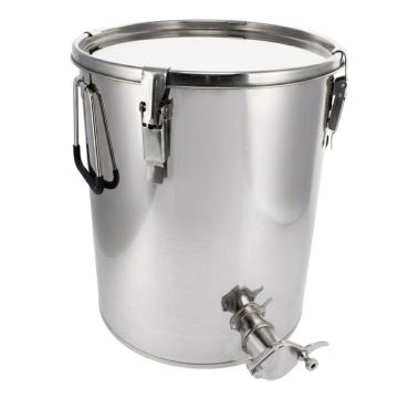 Abfüllbehälter aus Edelstahl 30kg
