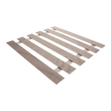 Bausperre aus Holz für den Segeberger Hochboden