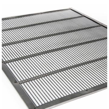 Edelstahl Absperrgitter Zander 10 W/DN Liebig 476 x 395