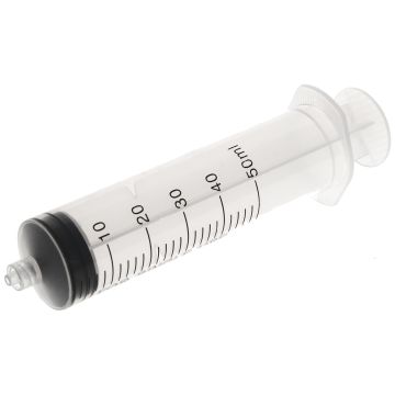 Dosierspritze 50 ml zum Träufeln der Oxalsäure