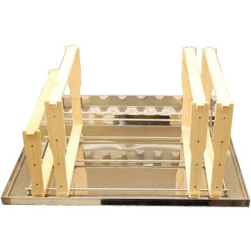 Wabenbock mit Edelstahldeckel