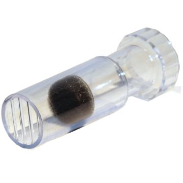 Zeichenrohr mit Gitteröffnung und Schieber